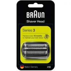 Braun Scherkopf 21B Schwarz - Series 3 - Zubehör Rasieren
