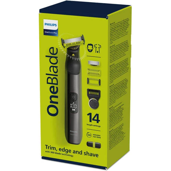 Philips OneBlade Pro Face + Body QP6651/61 - Bartschneider ⋅ Trimmer 4 Philips OneBlade Pro Face + Body QP6651/61 - Bartschneider ⋅ Trimmer – Bild 2