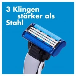 Gillette Herrenrasierer Mach3 Turbo 1 Klinge - Nassrasierer -Rasieren und Epilieren Verkäufe 1218497 3 5 scaled