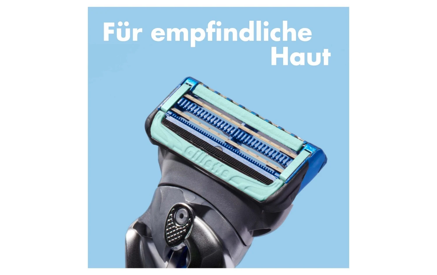 Gillette Herrenrasierer SkinGuard Sensitive Flex Aloe Vera 1 Klinge - Nassrasierer 5 Gillette Herrenrasierer SkinGuard Sensitive Flex Aloe Vera 1 Klinge - Nassrasierer – Bild 3