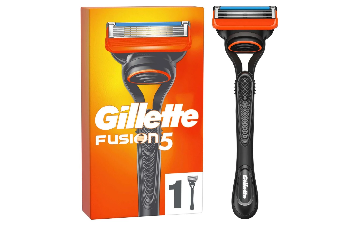 Gillette Herrenrasierer Fusion5 1 Klinge - Nassrasierer 3 Gillette Herrenrasierer Fusion5 1 Klinge - Nassrasierer