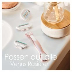 Gillette Venus Damenrasierer Deluxe Smooth Sensitive 3 Rasierklingen - Nassrasierer -Rasieren und Epilieren Verkäufe 1218520 3 5 scaled