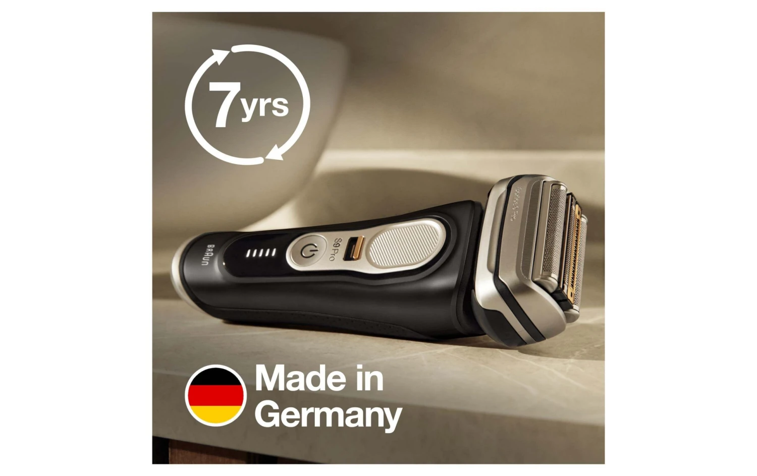 Braun Herrenrasierer Series 9 Pro 9460cc Mit Reinigungsstation - Rasierer ⋅ Rasierapparat 5 Braun Herrenrasierer Series 9 Pro 9460cc Mit Reinigungsstation - Rasierer ⋅ Rasierapparat – Bild 3
