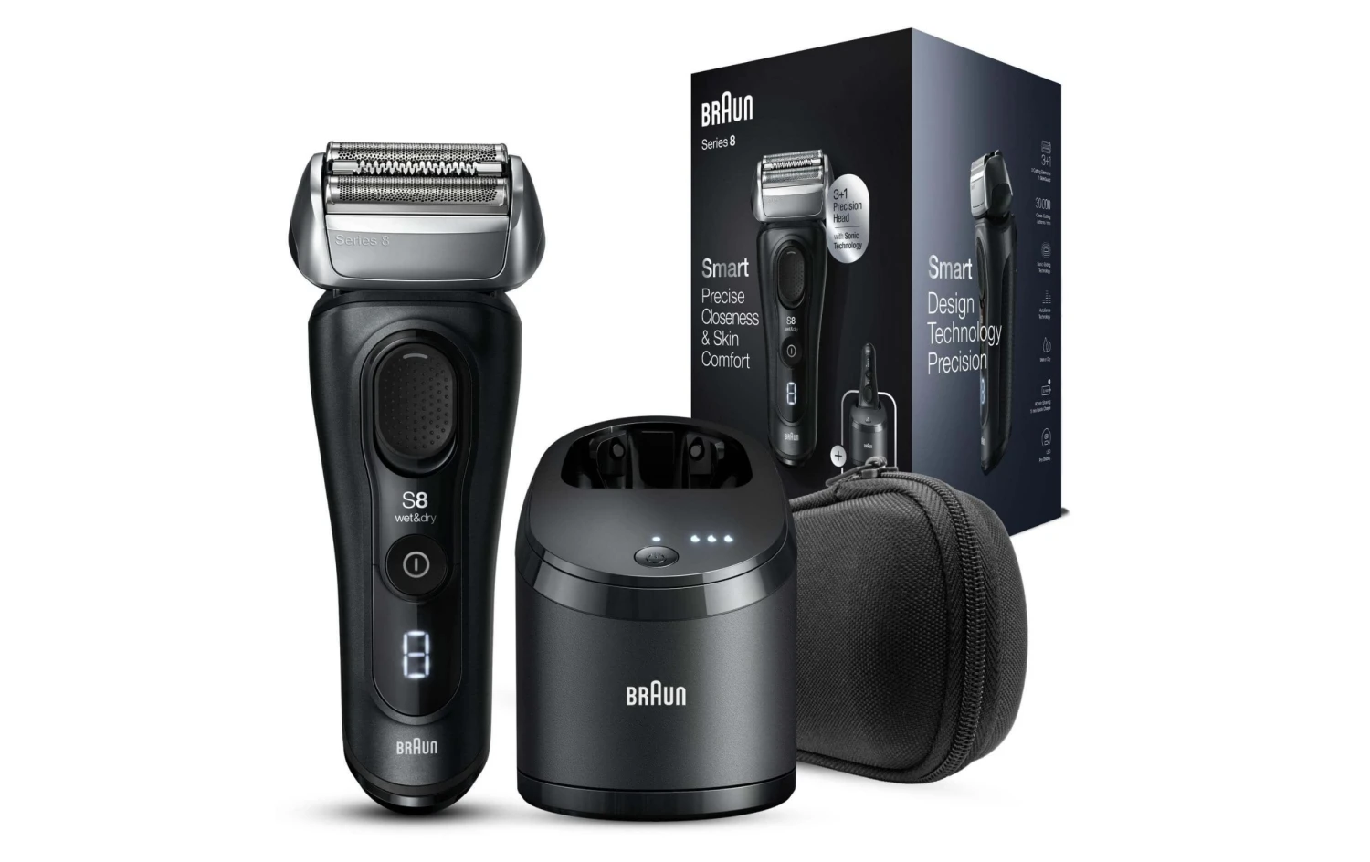 Braun Herrenrasierer Series 8 8450cc Mit Reinigungsstation - Rasierer ⋅ Rasierapparat 3 Braun Herrenrasierer Series 8 8450cc Mit Reinigungsstation - Rasierer ⋅ Rasierapparat