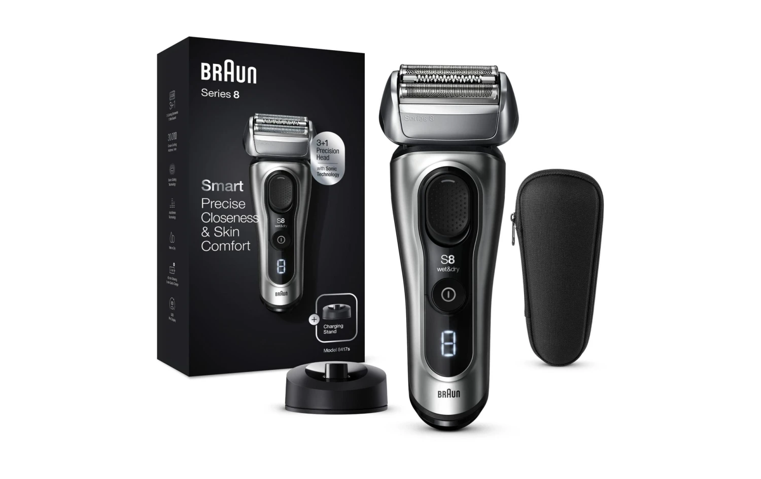 Braun Herrenrasierer Series 8 8417s - Rasierer ⋅ Rasierapparat 3 Braun Herrenrasierer Series 8 8417s - Rasierer ⋅ Rasierapparat