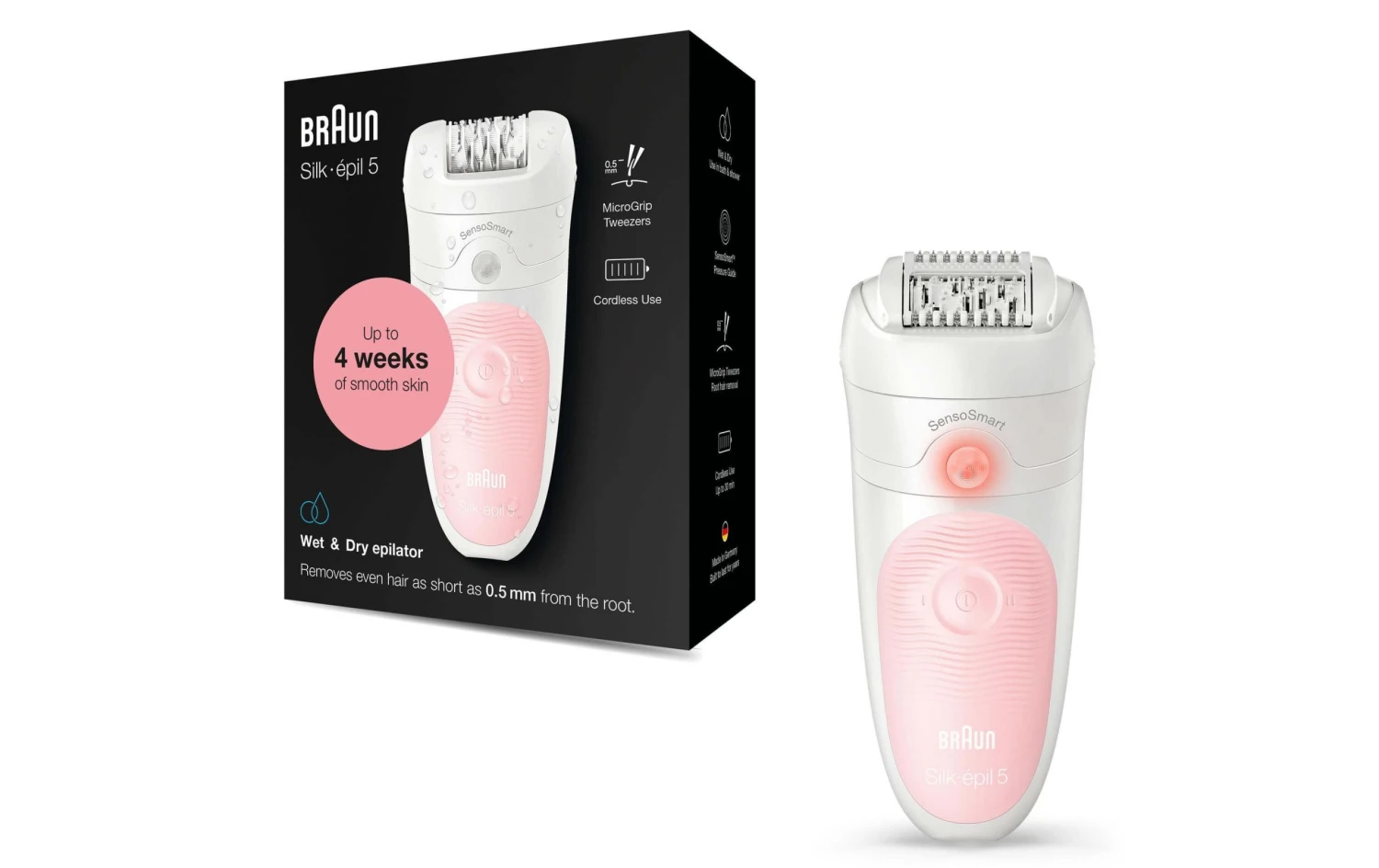 Braun Epilierer Silk-épil 5-516 - Epilierer 4 Braun Epilierer Silk-épil 5-516 - Epilierer – Bild 2