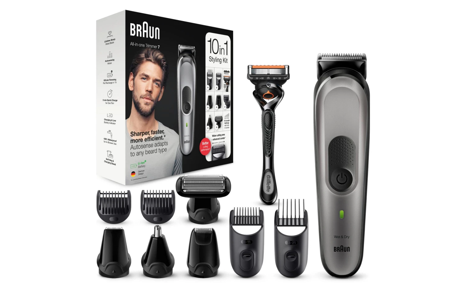 Braun Multirasierer Kit 7 MGK7320 - Rasierer ⋅ Rasierapparat 3 Braun Multirasierer Kit 7 MGK7320 - Rasierer ⋅ Rasierapparat