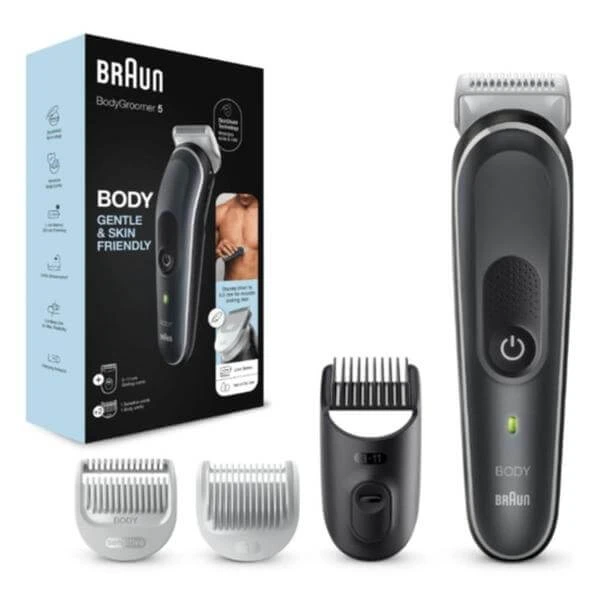 Braun Bart-/ Bodytrimmer BodyGroomer BG5340 - Bartschneider ⋅ Trimmer 4 Braun Bart-/ Bodytrimmer BodyGroomer BG5340 - Bartschneider ⋅ Trimmer – Bild 2