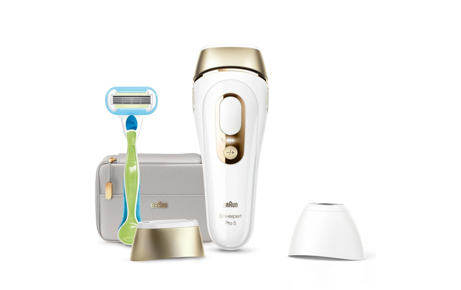 Braun IPL-Haarentferner PL5154, Gold/Grün/Weiss - IPL Gerät 3 Braun IPL-Haarentferner PL5154, Gold/Grün/Weiss - IPL Gerät