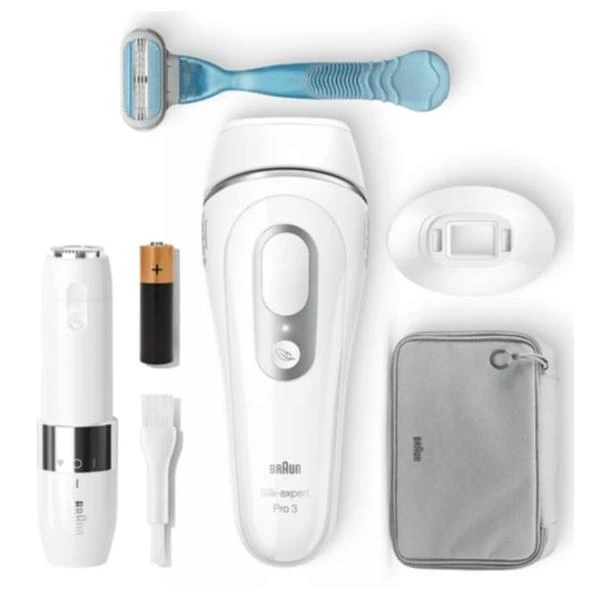 Braun Silk-expert Pro 3 PL3121 Weiss/silber - IPL Gerät 4 Braun Silk-expert Pro 3 PL3121 Weiss/silber - IPL Gerät – Bild 2