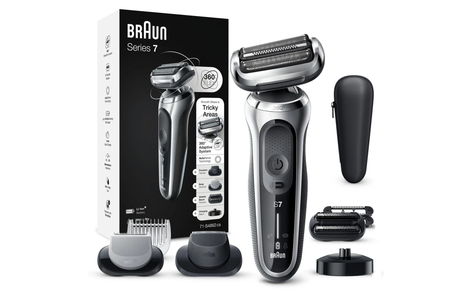 Braun Herrenrasierer Series 7 71-S4862cs - Rasierer ⋅ Rasierapparat 5 Braun Herrenrasierer Series 7 71-S4862cs - Rasierer ⋅ Rasierapparat – Bild 3