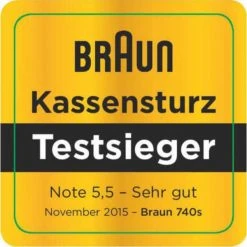 Braun Series 7-740s-7 Wd - Rasierer ⋅ Rasierapparat -Rasieren und Epilieren Verkäufe 345037 3 d