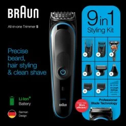 Braun Multigroomer MGK 5280 - Bartschneider ⋅ Trimmer 7 Braun Multigroomer MGK 5280 - Bartschneider ⋅ Trimmer -Rasieren und Epilieren Verkäufe 351457 3 d 1