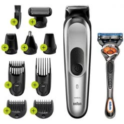 Braun Herren Rasierer Multigroomer MGK 7220 - Bartschneider ⋅ Trimmer