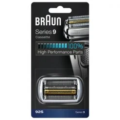 Braun Scherkopf 92S Silber - Series 9 - Zubehör Rasieren