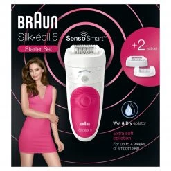 Braun Epilierer Silk-épil 5 5-500 SensoSmart Wet & Dry - Epilierer -Rasieren und Epilieren Verkäufe 796321 3 5 scaled