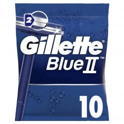 Gillette Herrenrasierer Blue II Einweg 10 Stück - Nassrasierer