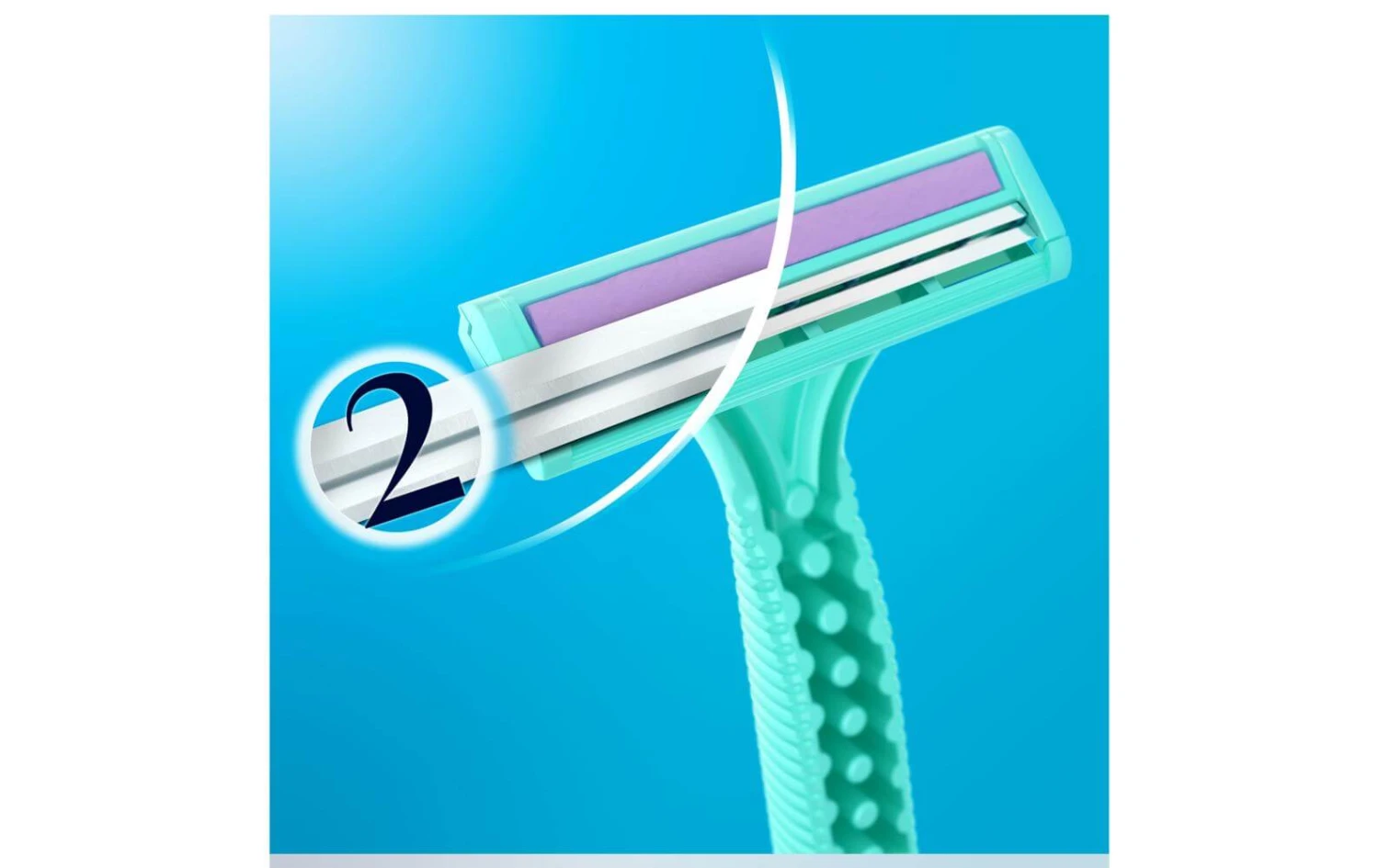 Gillette Venus Damenrasierer Simply Venus2 8 Stück - Nassrasierer 4 Gillette Venus Damenrasierer Simply Venus2 8 Stück - Nassrasierer – Bild 2